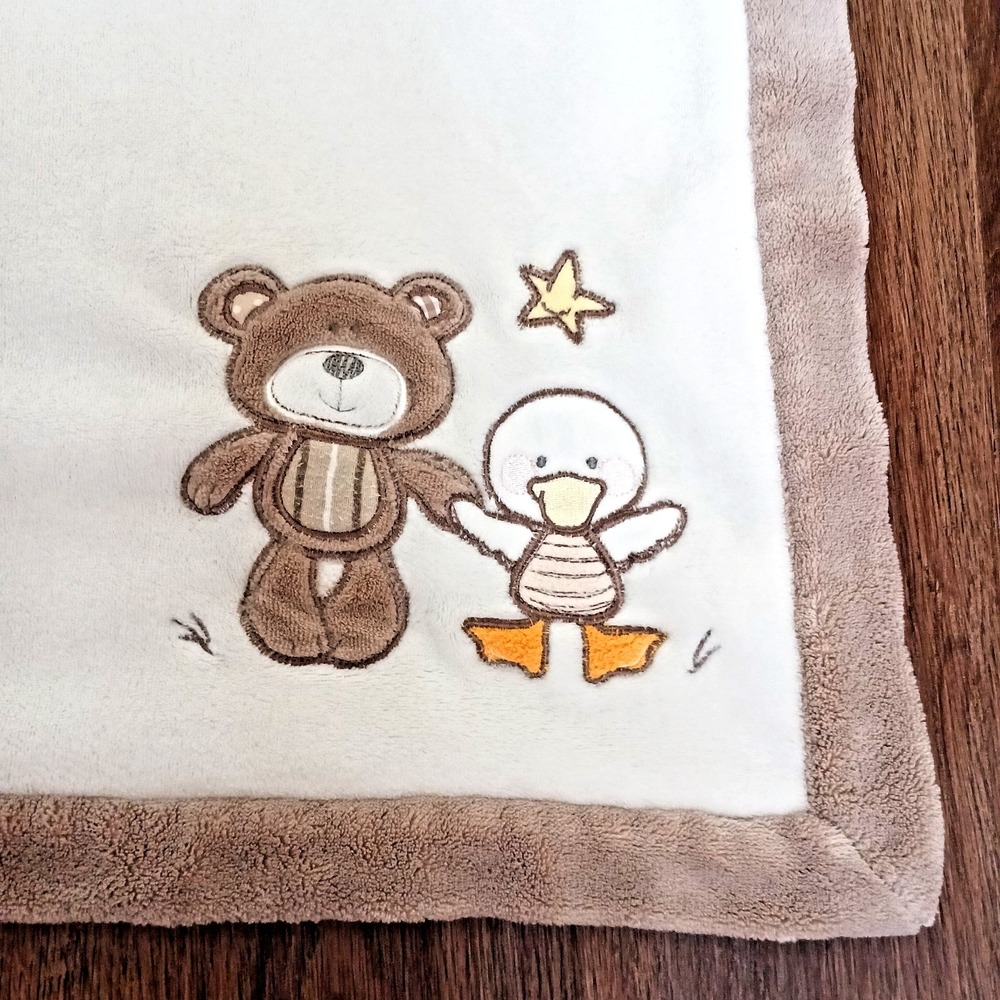 29 x 39 KOALA BABY‎ Teddy Bear & Duck Plush Crib Baby Blanket Lovey